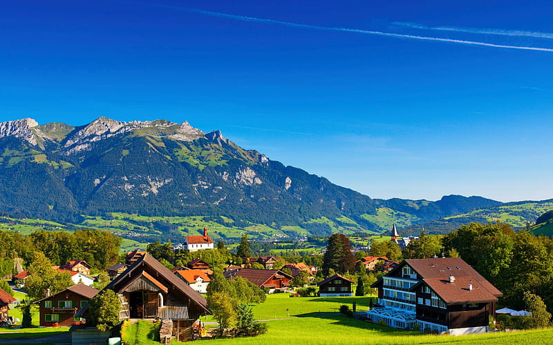 switzerland Conceptual Visualization