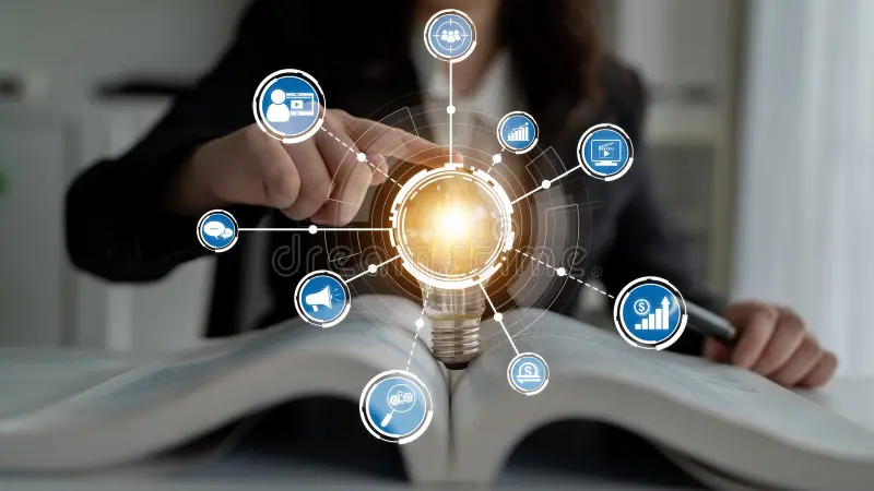 Open Innovation Models Explained Conceptual Visualization