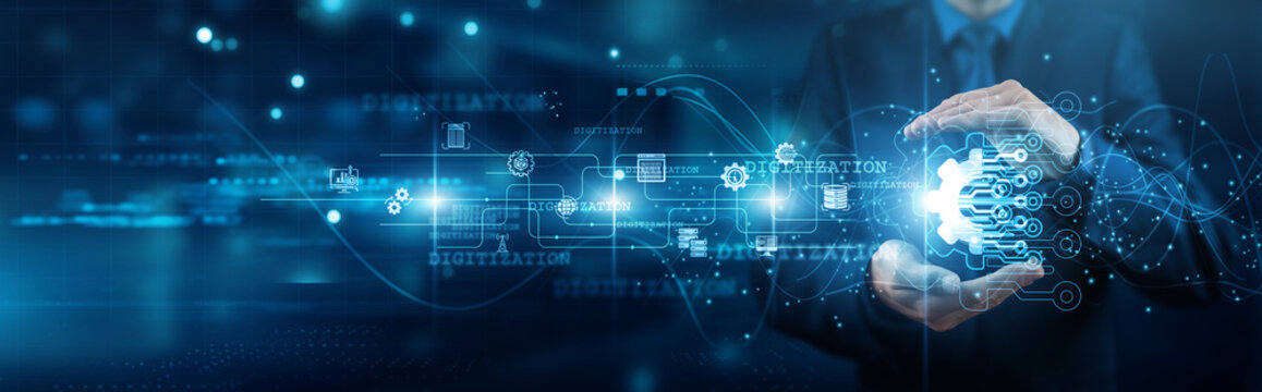 IT Infrastructure Modernization Strategies Conceptual Visualization
