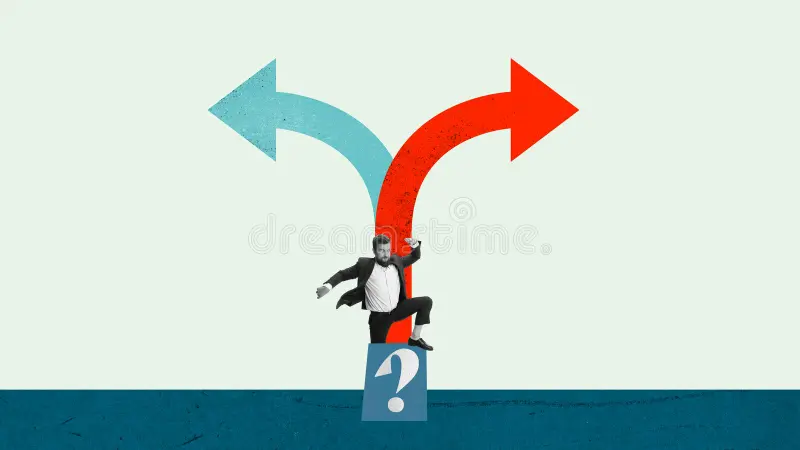 risk leadership, decision making Conceptual Visualization