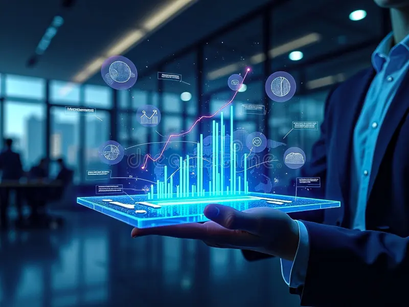 The Road Ahead for AI-Driven Enterprises Conceptual Visualization