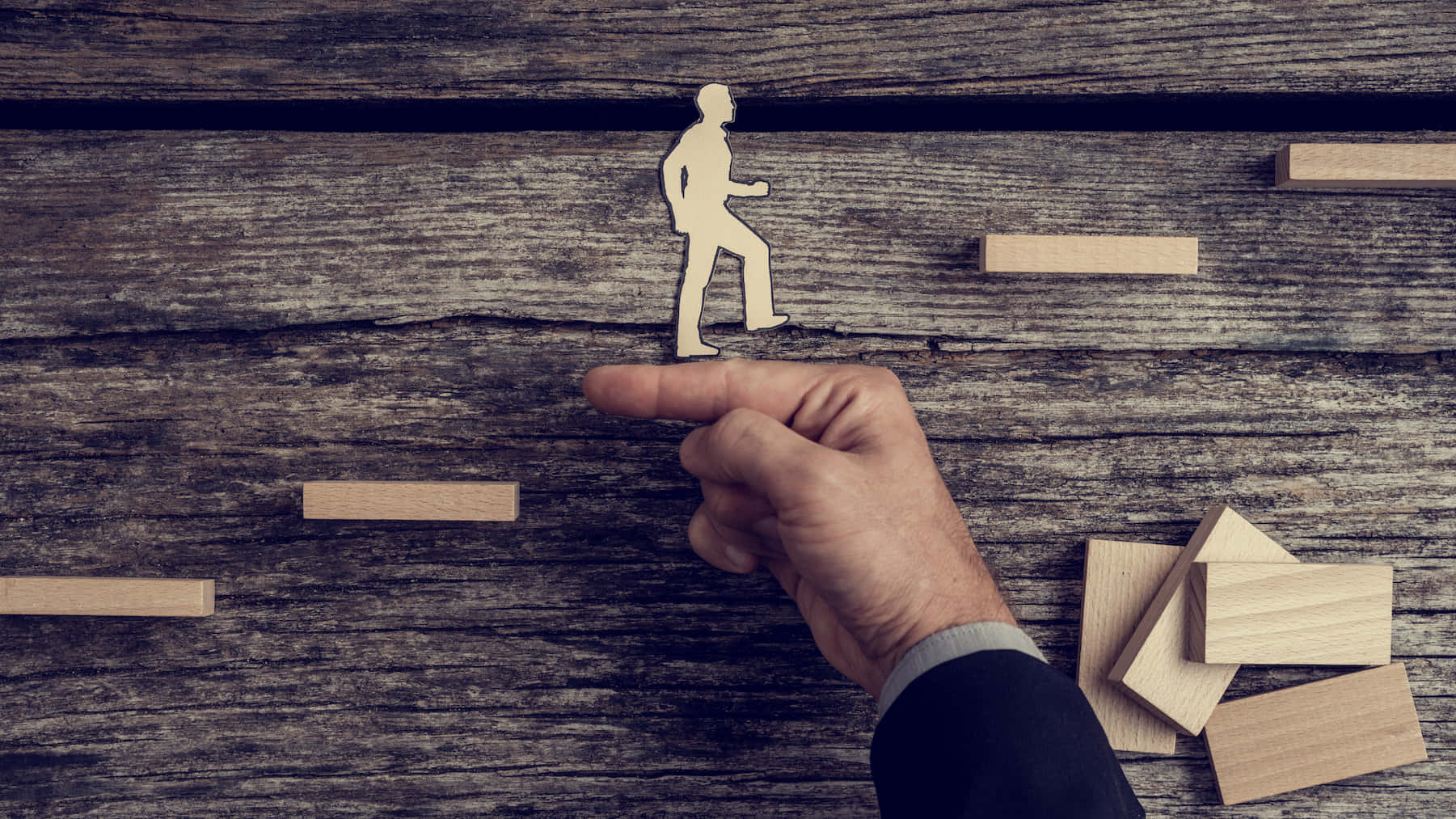 Leadership Long-Term Thinking in Tech Conceptual Visualization