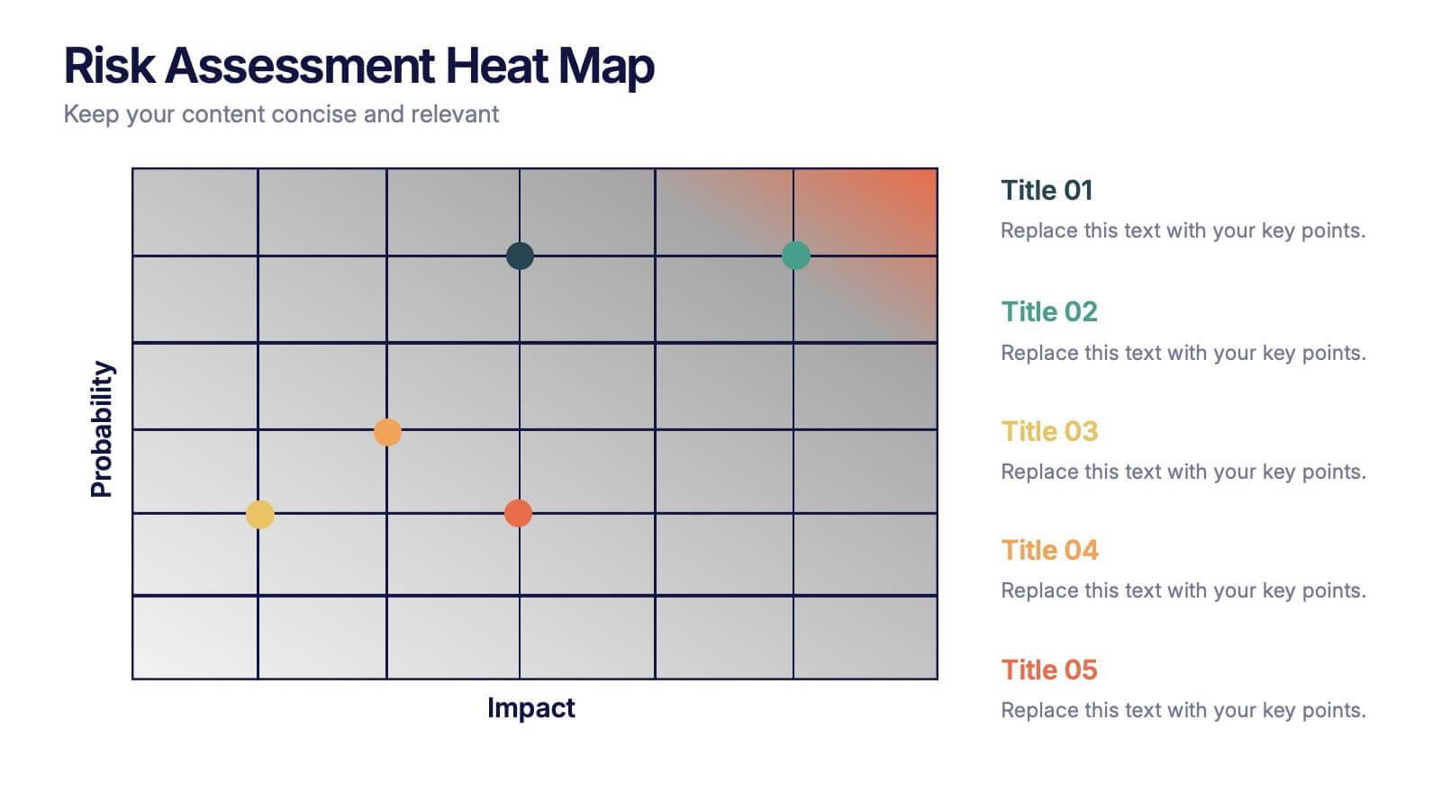 IT Infrastructure Risk Heatmaps Conceptual Visualization