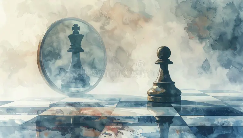 Leadership Self-Reflection for Growth Conceptual Visualization