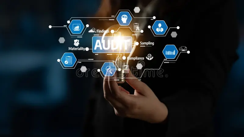 Innovation Strategy Audits Explained Conceptual Visualization
