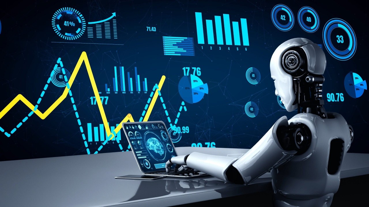 AI in Real-Time Risk Detection Conceptual Visualization
