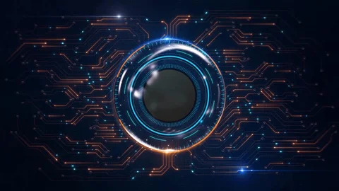 AI in Automated Report Generation Conceptual Visualization