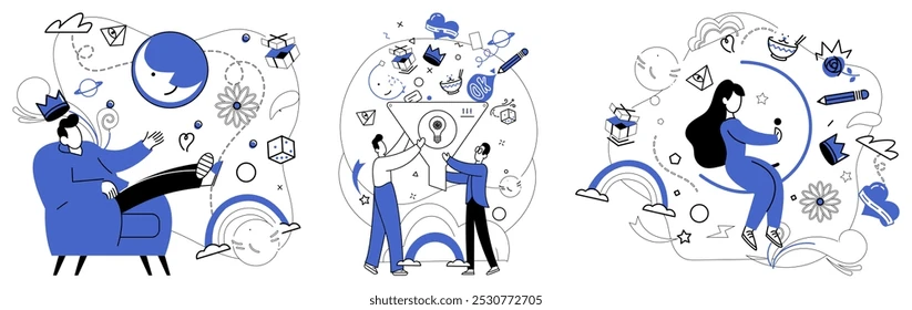 Innovation Operating Models Explained Conceptual Visualization