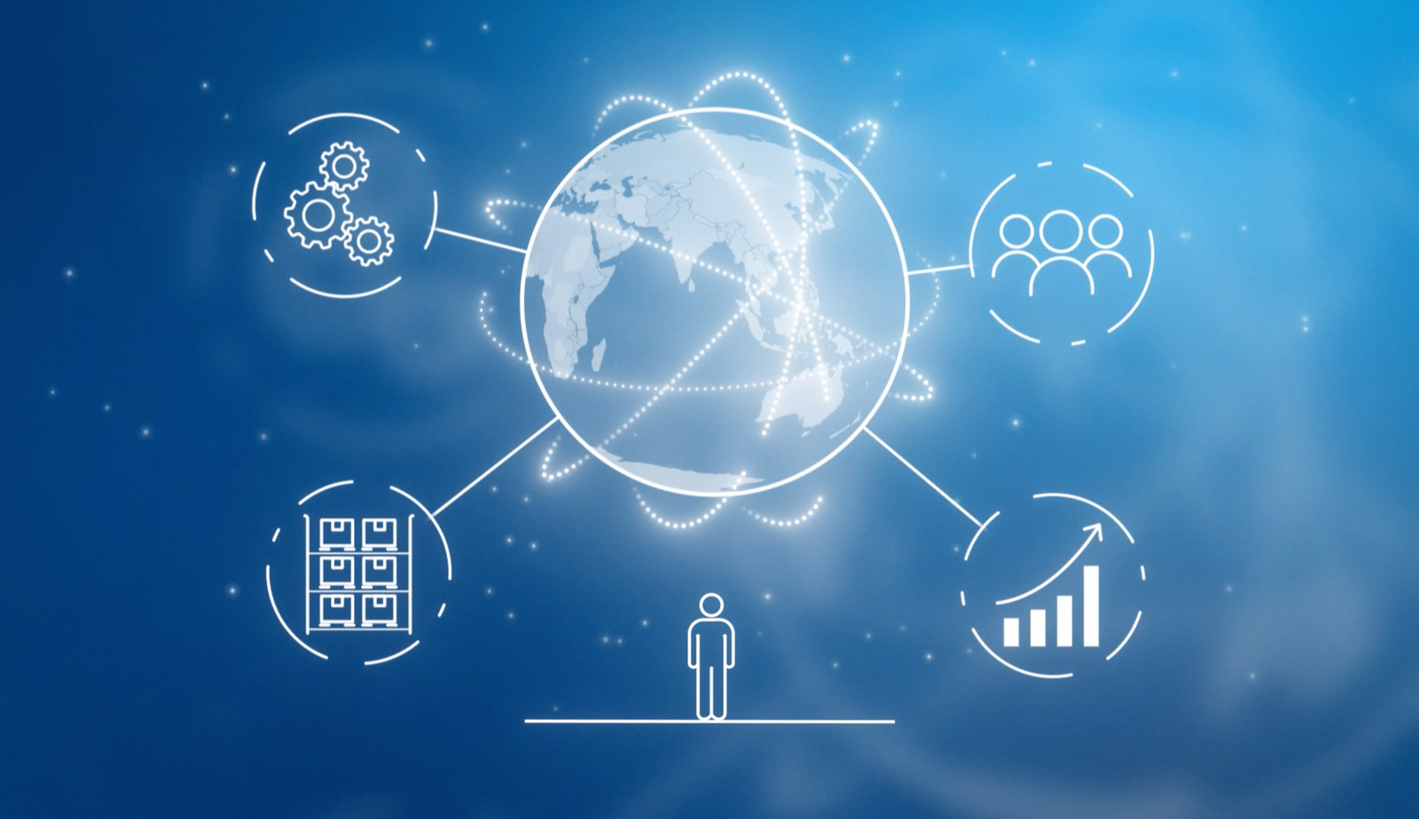 AI in Demand-Side Forecasting Conceptual Visualization
