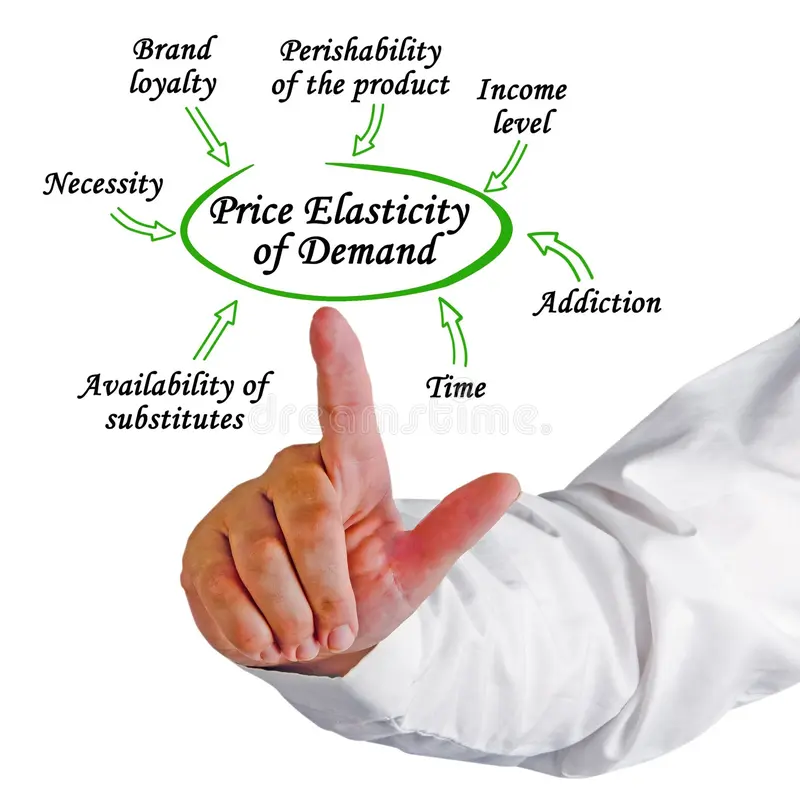 AI in Pricing Elasticity Analysis Conceptual Visualization