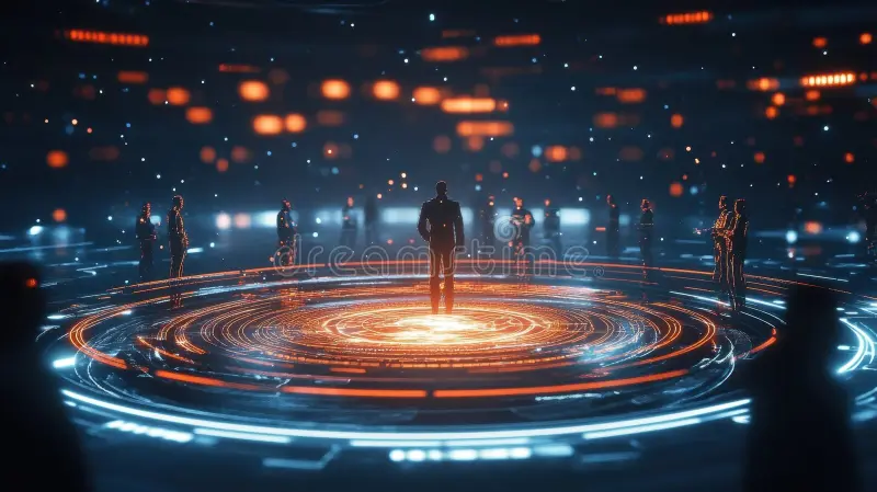 Innovation Strategy for Platform Businesses Conceptual Visualization