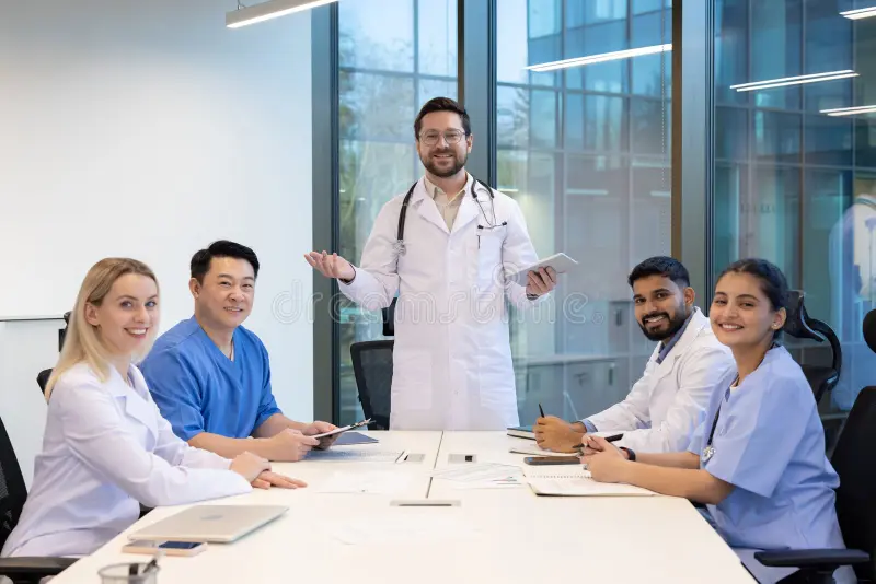 IT Strategy Alignment with Healthcare Goals Conceptual Visualization