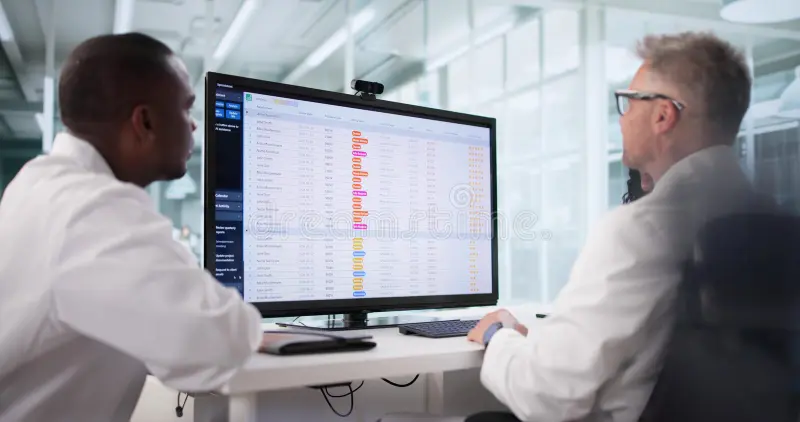IT Infrastructure Audits in Healthcare Conceptual Visualization