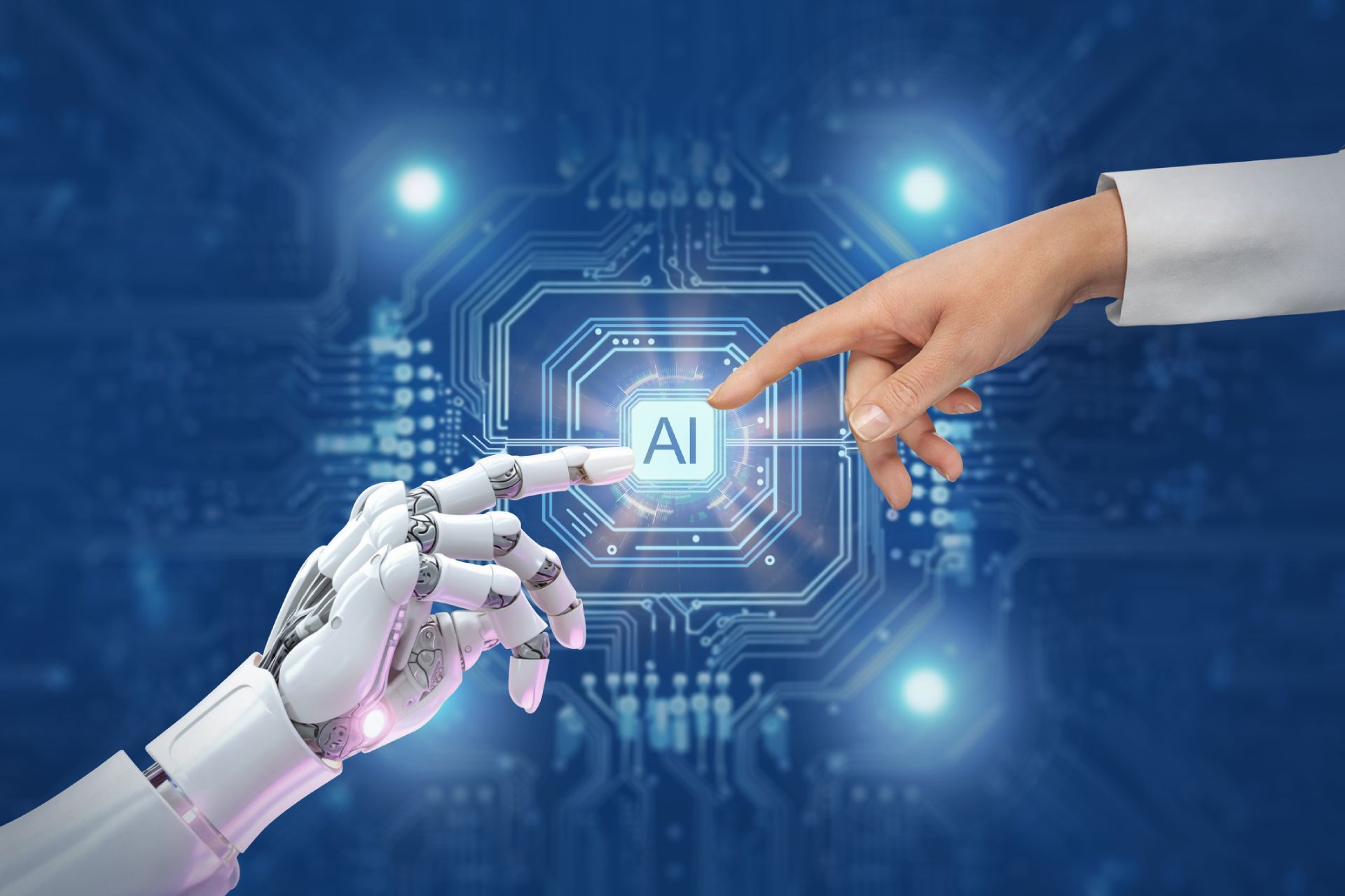 AI in Personalized Health Risk Assessment Conceptual Visualization