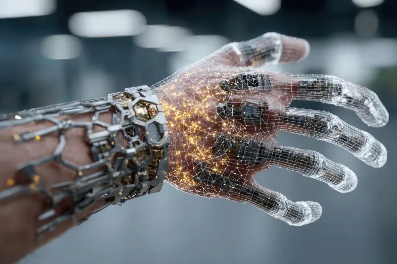 AI in Personalized Rehabilitation Programs Conceptual Visualization