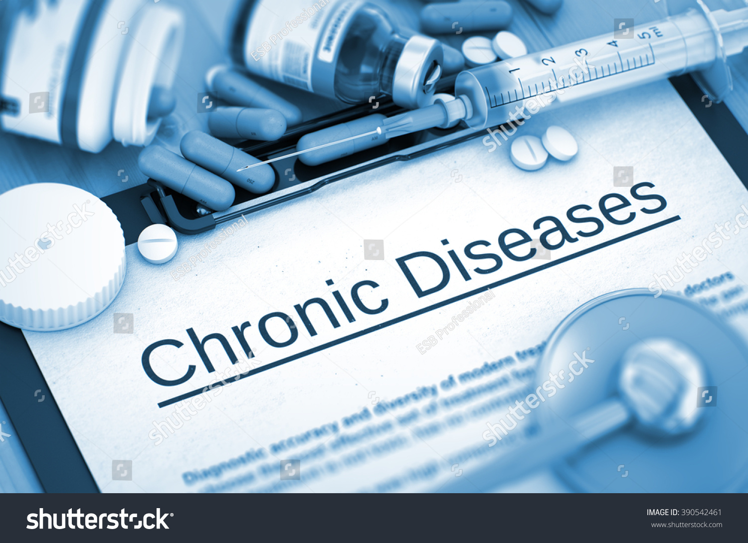 AI in Predicting Chronic Disease Progression Conceptual Visualization
