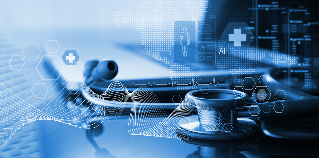 AI in Medical Fraud Detection Conceptual Visualization