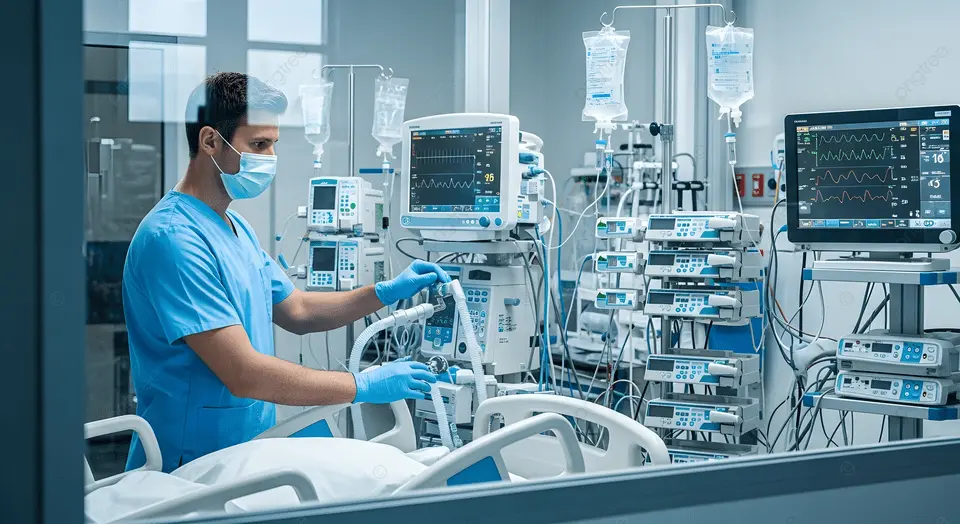 IT Performance Monitoring in Healthcare Systems Conceptual Visualization