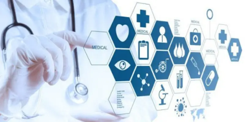 AI in Medical Coding and Billing Automation Conceptual Visualization