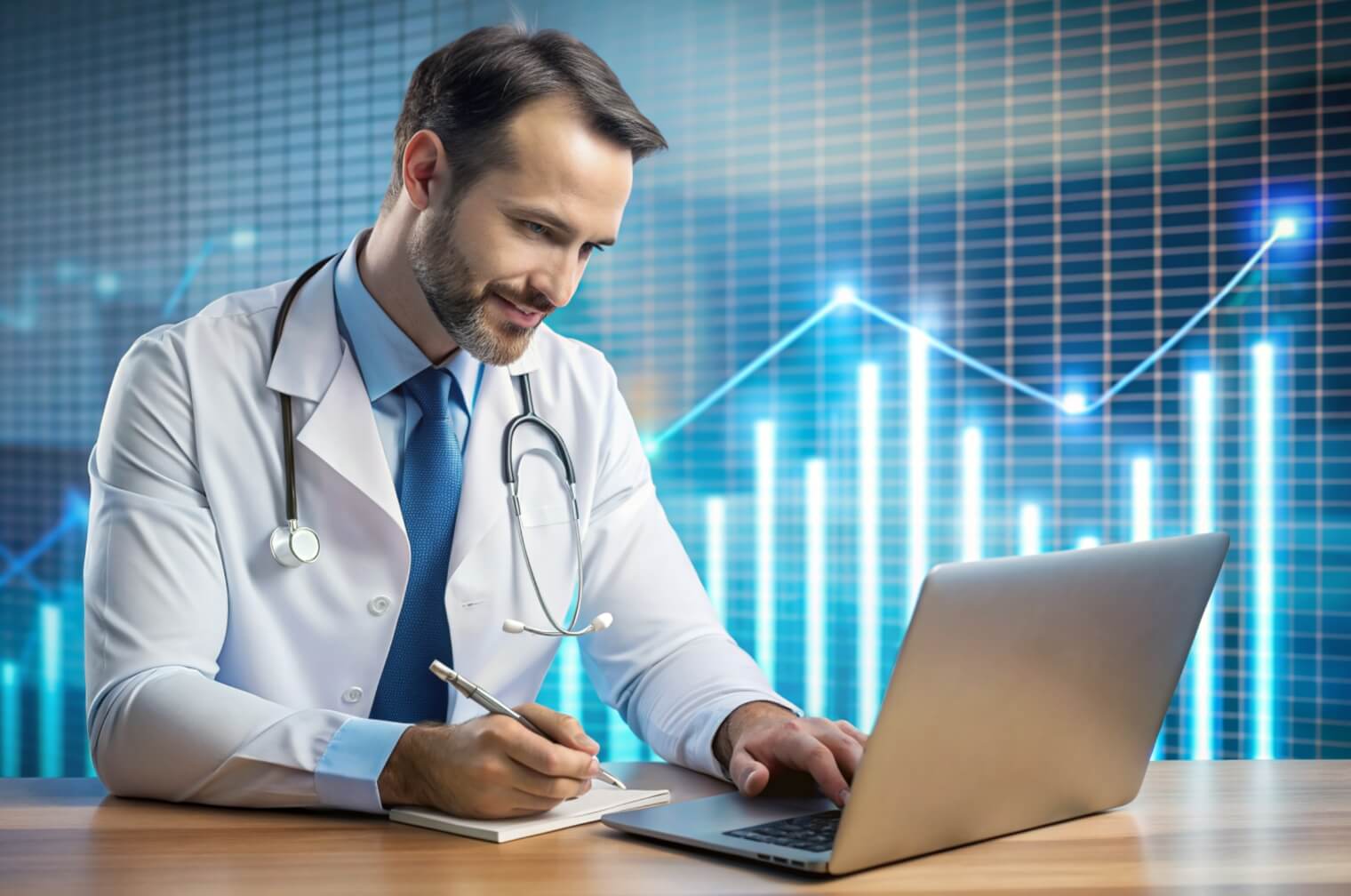 IT Cost Optimization Strategies for Hospitals Conceptual Visualization
