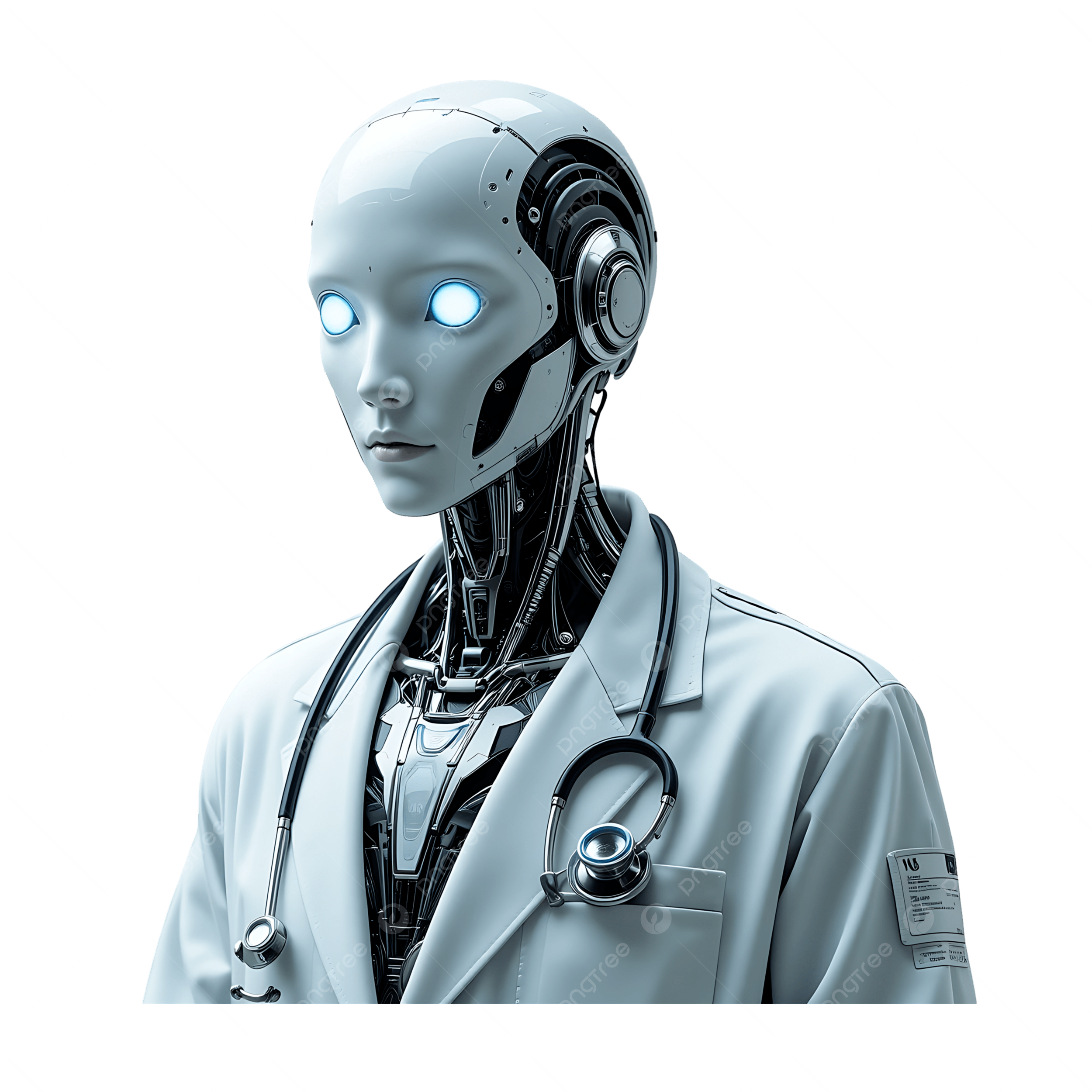 AI in Medical Robotics and Surgery Conceptual Visualization