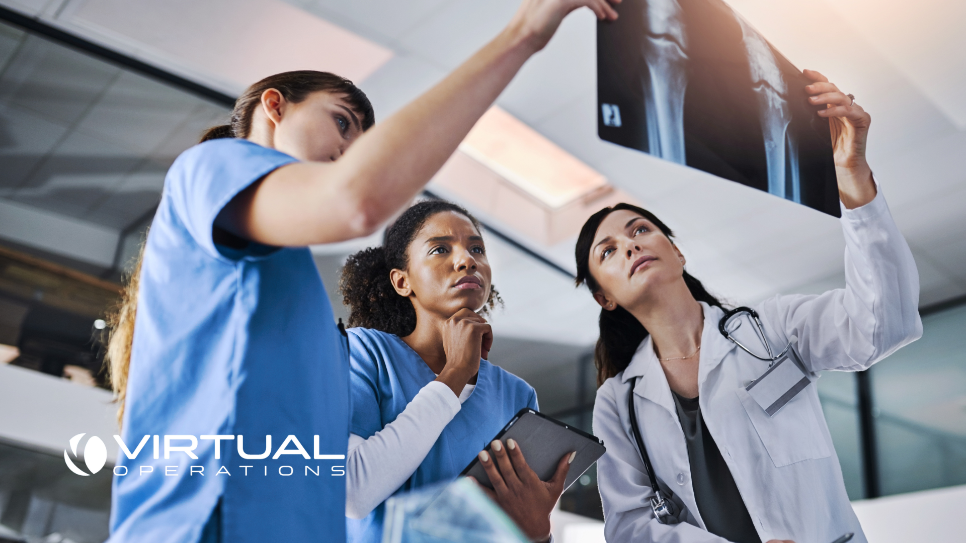 AI in Medical Diagnostics: Accuracy and Speed Conceptual Visualization