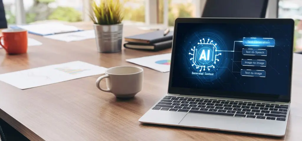 AI in Medical Workforce Demand Forecasting Conceptual Visualization
