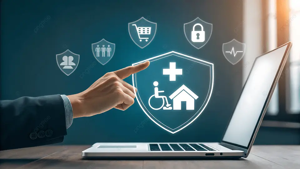 Healthcare IT Security Posture Assessments Conceptual Visualization