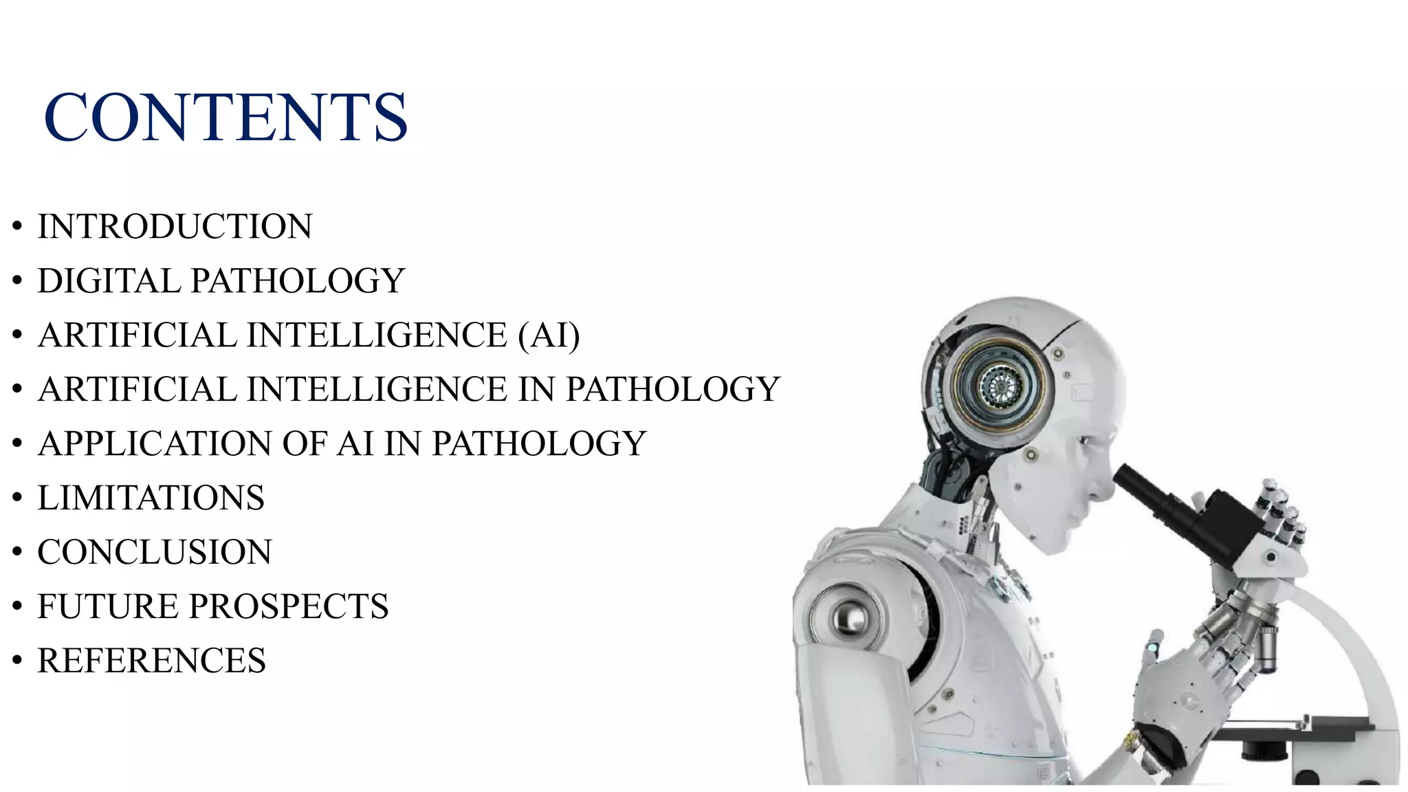 AI in Automated Pathology Quality Assurance Conceptual Visualization