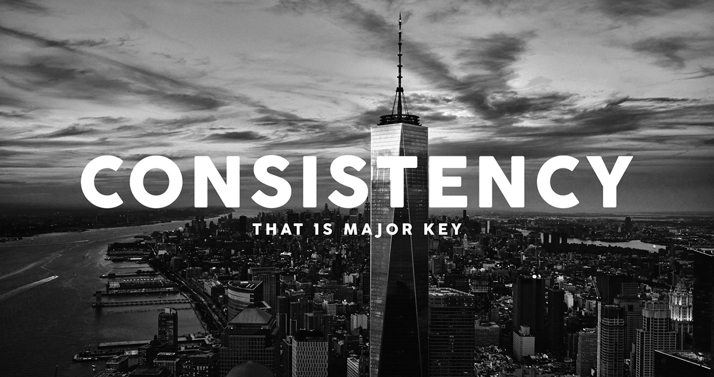 Productivity Systems for Long-Term Consistency Conceptual Visualization