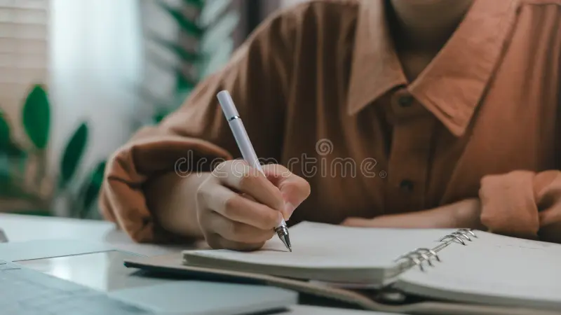 How Journaling Improves Focus and Productivity Conceptual Visualization