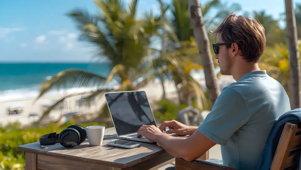Lifestyle Optimization for Remote Workers Conceptual Visualization
