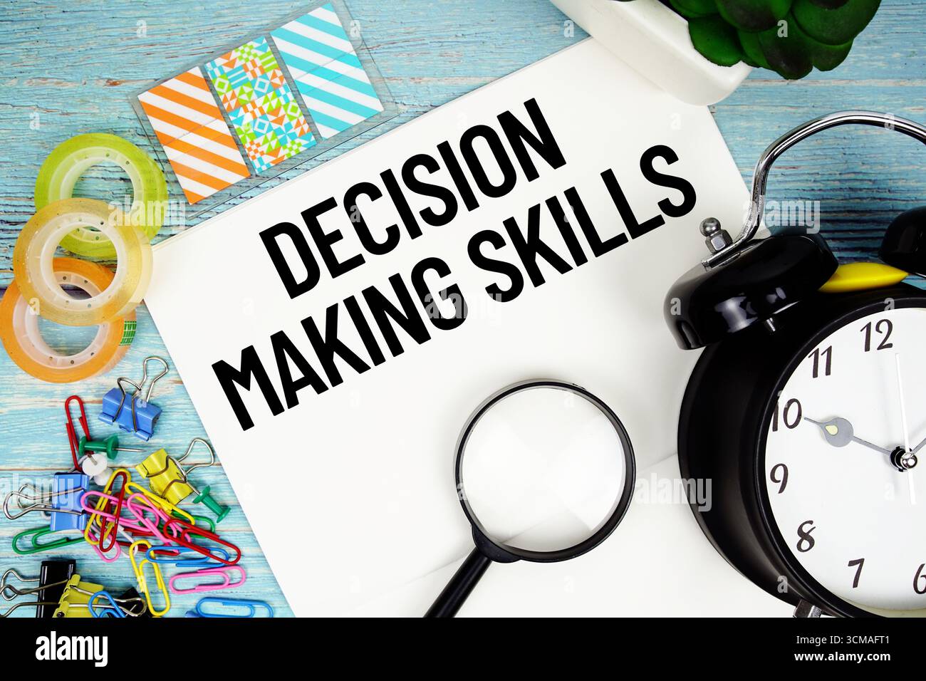 Lifestyle Habits That Improve Decision-Making Conceptual Visualization