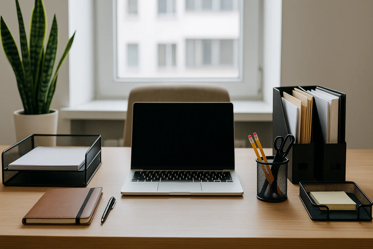 How to Create a Distraction-Free Work Environment Conceptual Visualization