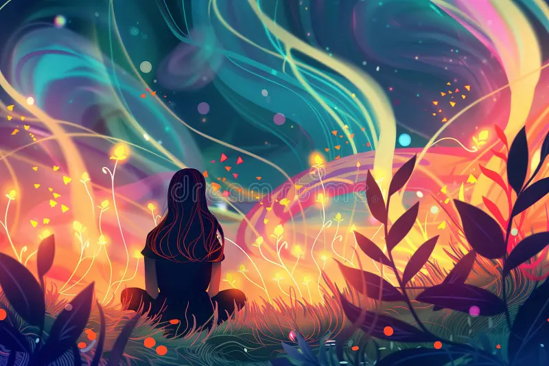 Lifestyle Habits That Support Emotional Recovery Conceptual Visualization