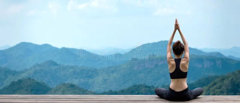 Lifestyle Choices That Support Inner Stability Conceptual Visualization