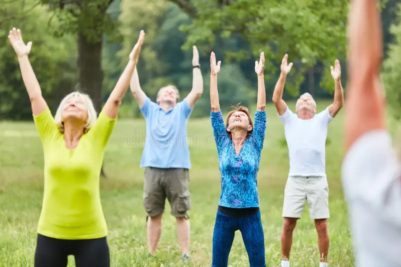 The Impact of Daily Movement on Lifestyle Health Conceptual Visualization