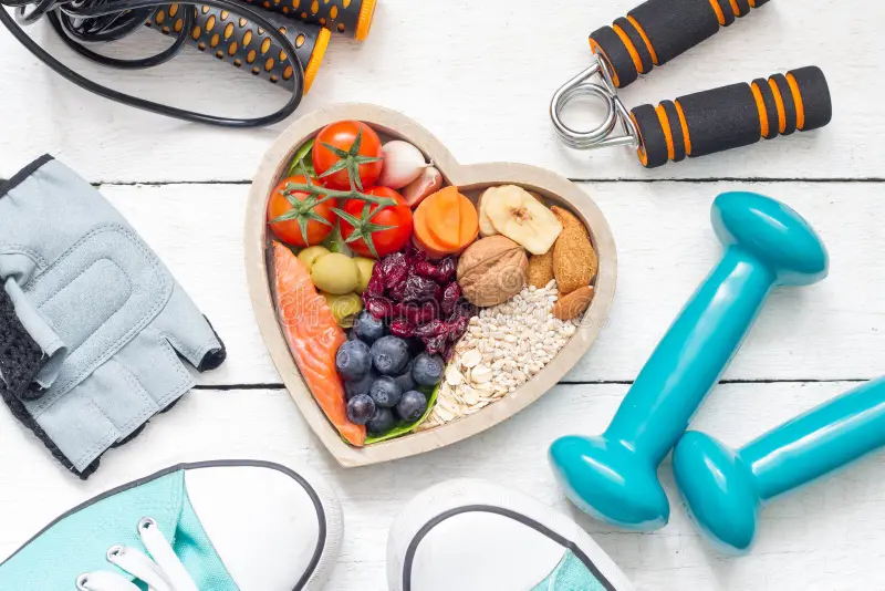 How Lifestyle Choices Shape Long-Term Health Conceptual Visualization